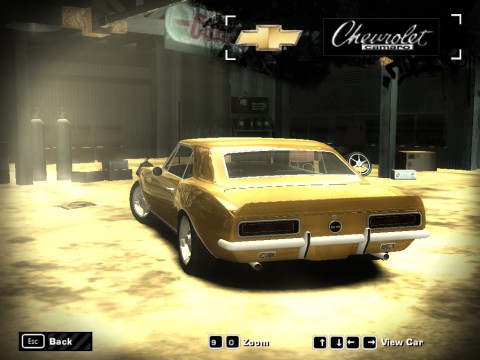 Screenshot of Chevrolet Camaro 1967 mod for Need For Speed Most Wanted