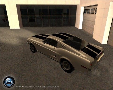 Screenshot of Ford Mustang Bullitt 1968 mod for GTA San Andreas