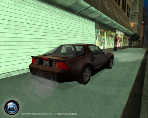 Screenshot of Chevrolet Camaro IROC-Z 1989 mod for GTA San Andreas