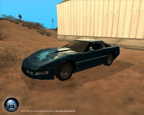 Screenshot of Chevrolet Corvette C4 ZR-1 1991 mod for GTA San Andreas