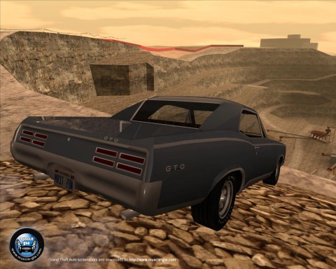 Screenshot of Pontiac GTO 1967 mod for GTA San Andreas