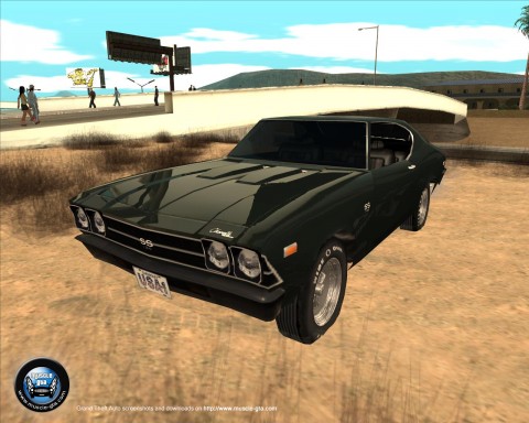 Screenshot of Chevrolet Chevelle 1969 mod for GTA San Andreas