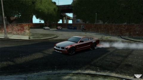 Screenshot of Ford Mustang 2005 mod for GTA 4