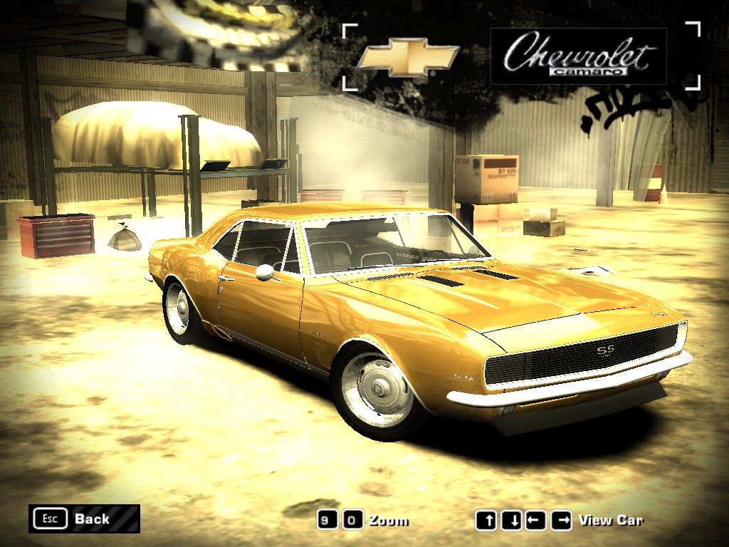 Chevrolet Camaro (1967) for Need For Speed Most Wanted