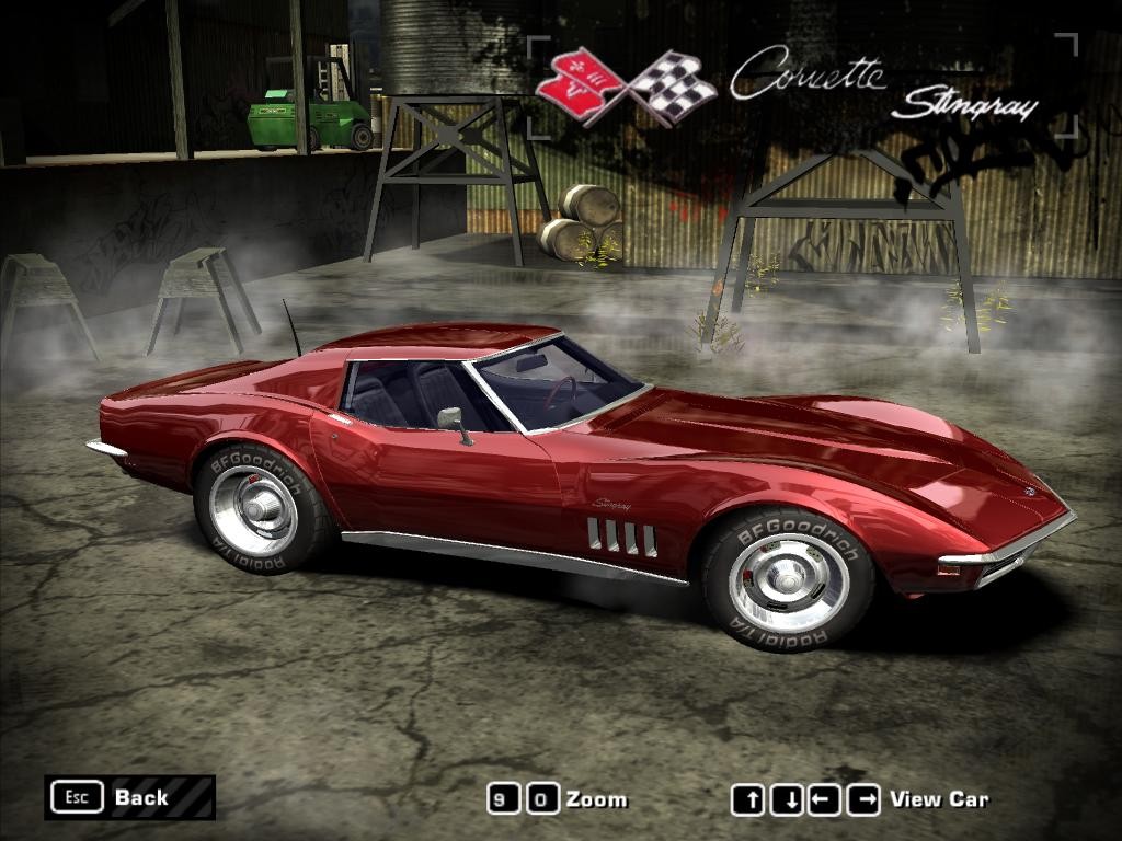 Chevrolet Corvette Stingray (1969) for Need For Speed Most Wanted