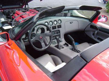 1992 Dodge Viper interior