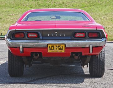 Dodge Challenger 1969 Rear