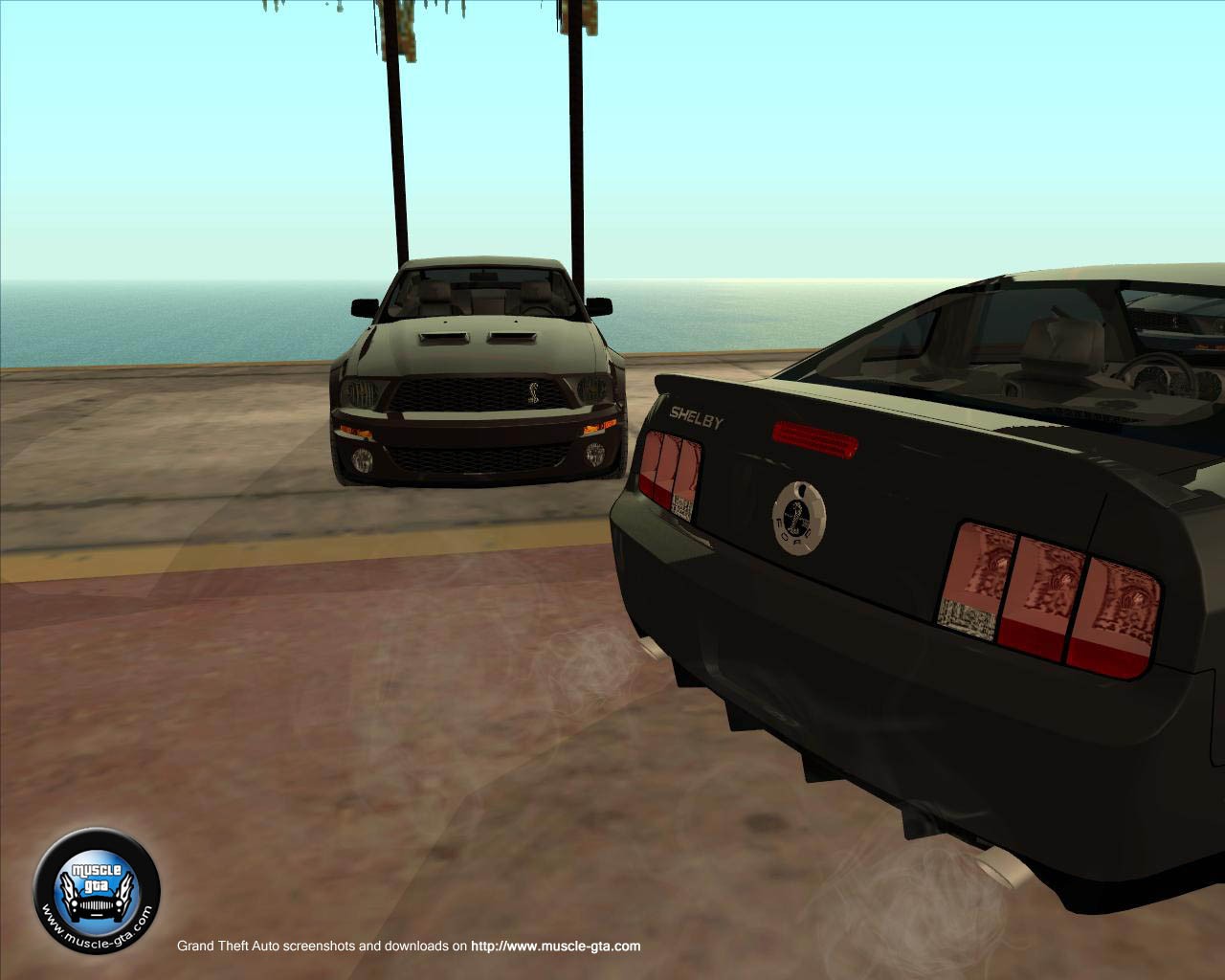 Screenshot of Ford Mustang Shelby GT500 2007 mod for GTA San Andreas