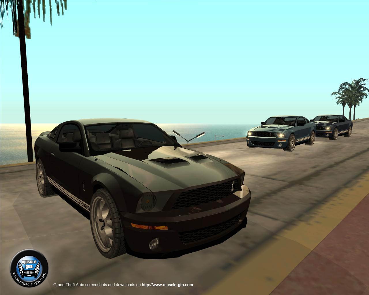 Screenshot of Ford Mustang Shelby GT500 2007 mod for GTA San Andreas