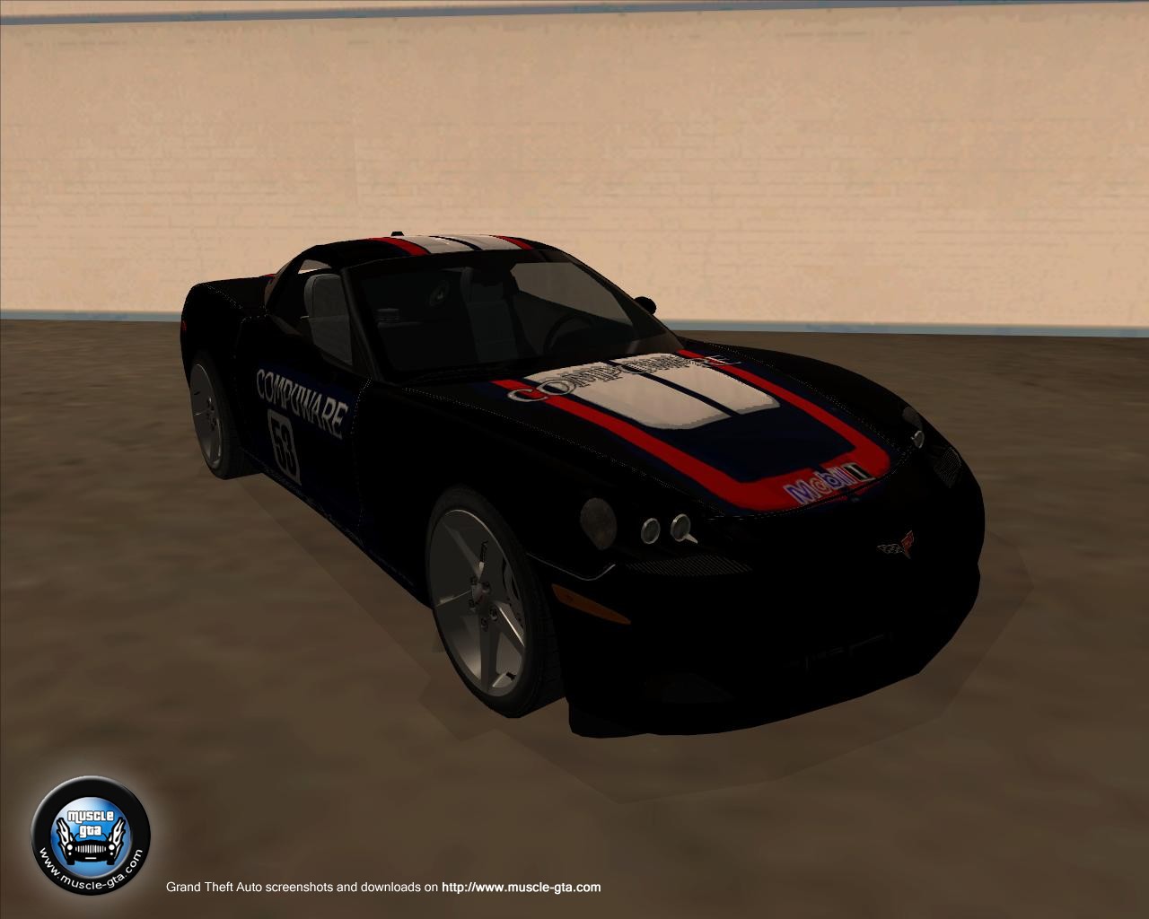 Screenshot of Chevrolet Corvette C6 2006 mod for GTA San Andreas