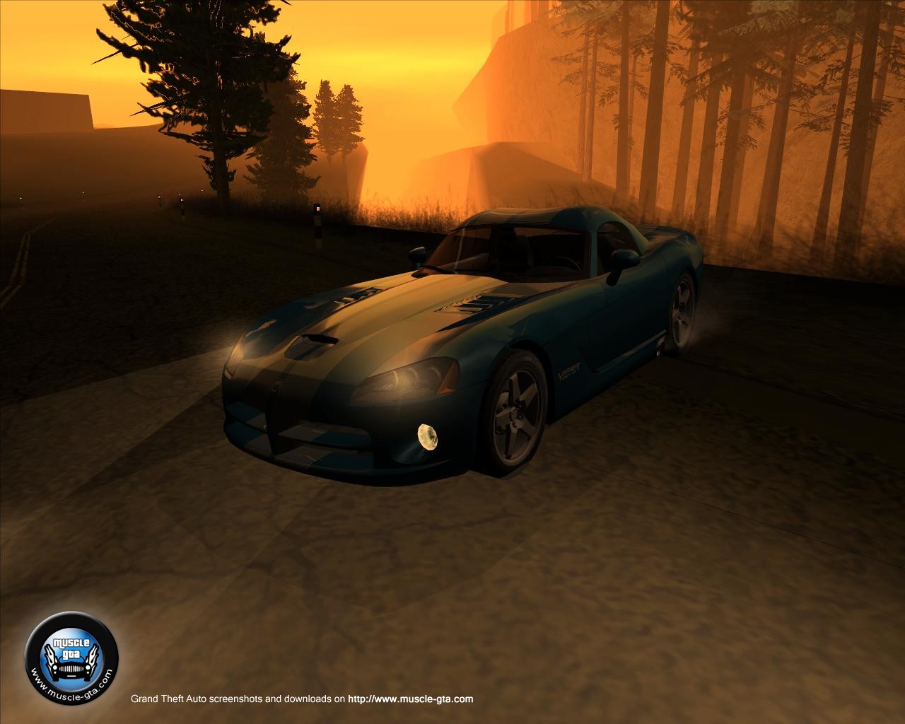 Screenshot of Dodge Viper SRT-10 2003 mod for GTA San Andreas