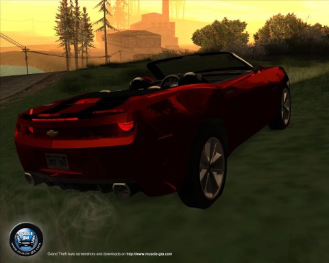 Screenshot of Chevrolet Camaro Concept 2006 mod for GTA San Andreas