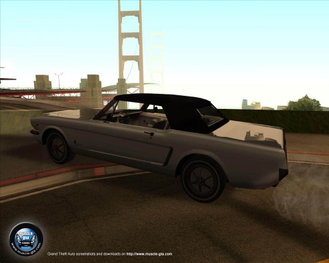 Screenshot of Ford Mustang Convertible 1964 v2 mod for GTA San Andreas