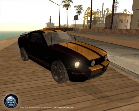 Screenshot of Ford Mustang GT 2005 mod for GTA San Andreas