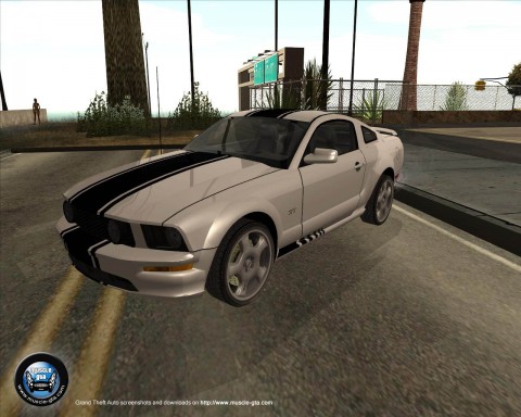 Screenshot of Ford Mustang GT 2005 mod for GTA San Andreas