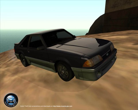Screenshot of Ford Mustang GT 1993 mod for GTA San Andreas