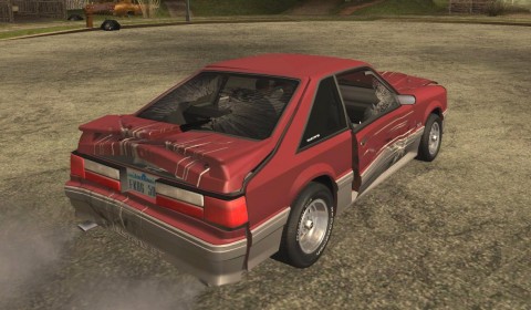 Screenshot of Ford Mustang GT 1993 mod for GTA San Andreas