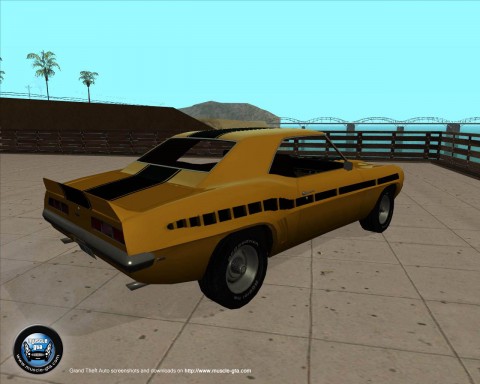 Screenshot of Chevrolet Camaro 1969 mod for GTA San Andreas