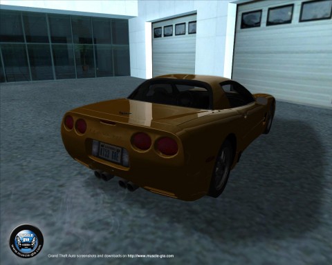 Screenshot of Chevrolet Corvette C5 2001 mod for GTA San Andreas