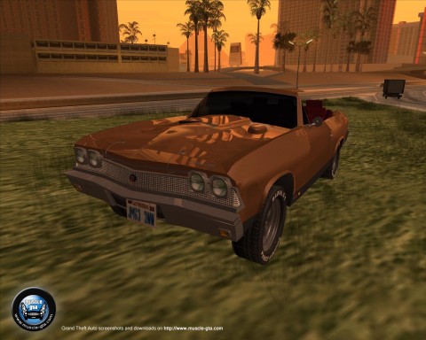 Screenshot of Chevrolet Chevelle 1968 mod for GTA San Andreas