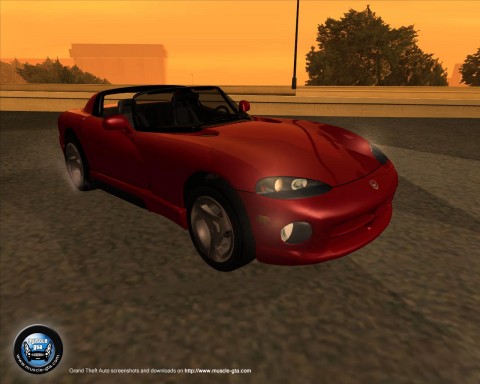 Screenshot of Dodge Viper 1992 mod for GTA San Andreas