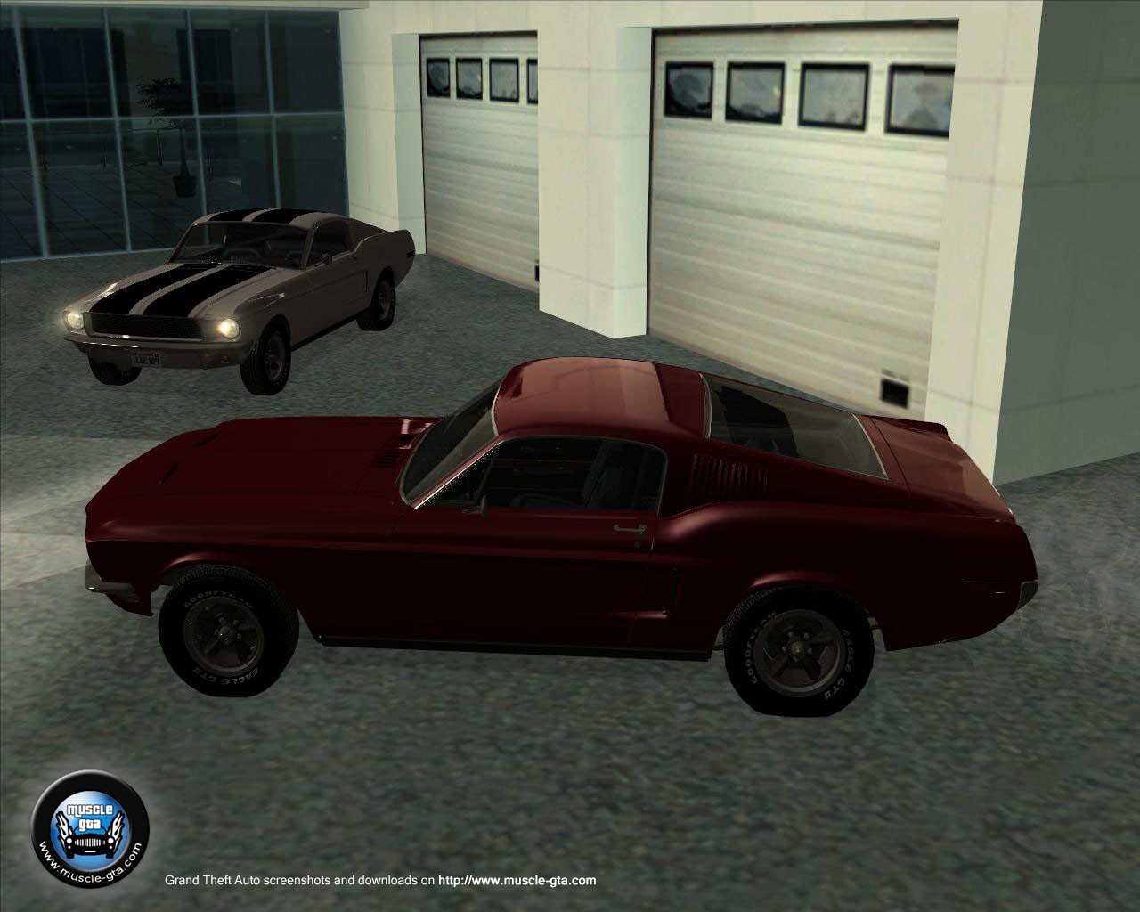 Ford Mustang Bullitt (1968) for GTA San Andreas