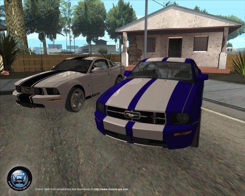 Old ford mustang in gta san andreas #6