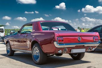 Mustang 1965 rear